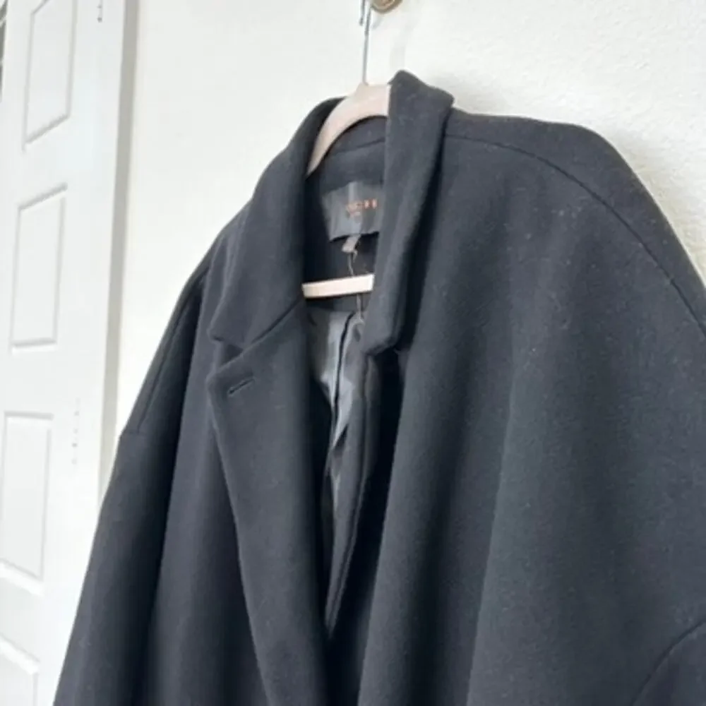 Coach black wool